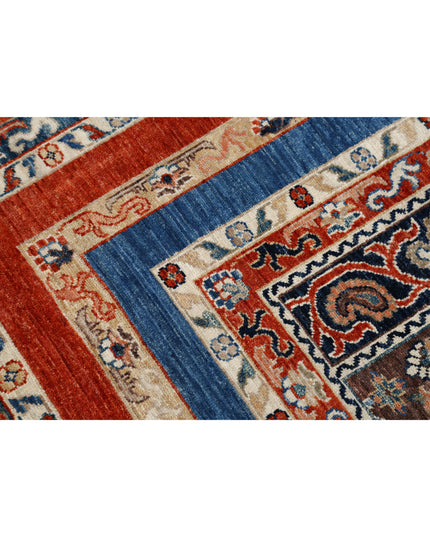 Shaal 9' 1" X 12' 0" Hand Knotted Wool Rug 9' 1" X 12' 0" (277 X 366) / Multi / Wool