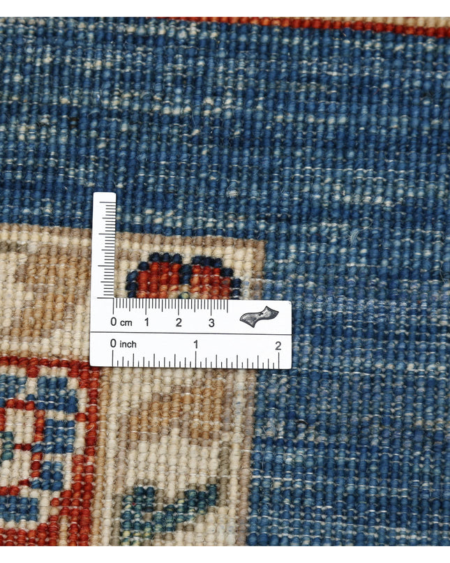 Shaal 9' 1" X 12' 0" Hand Knotted Wool Rug 9' 1" X 12' 0" (277 X 366) / Multi / Wool