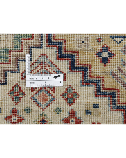 Shaal 7' 10" X 9' 2" Hand Knotted Wool Rug 7' 10" X 9' 2" (239 X 280) / Multi / Wool