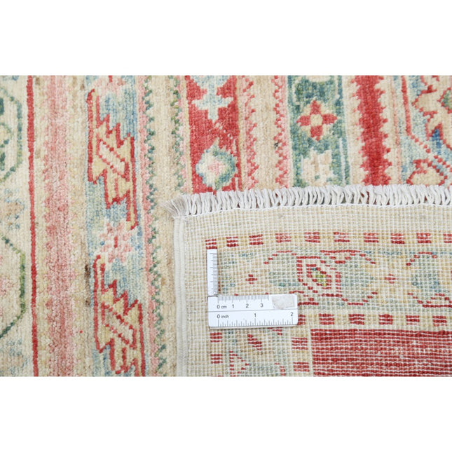 Shaal 5' 5" X 8' 2" Wool Hand-Knotted Rug 5' 5" X 8' 2" (165 X 249) / Multi / Multi