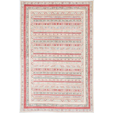 Shaal Hand-Knotted Wool Rug IVA0002907 - Natalia Rugs