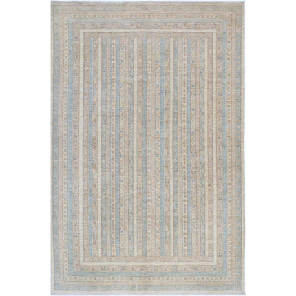 Serenity Hand-Knotted Wool Rug IVA0005141 - Natalia Rugs