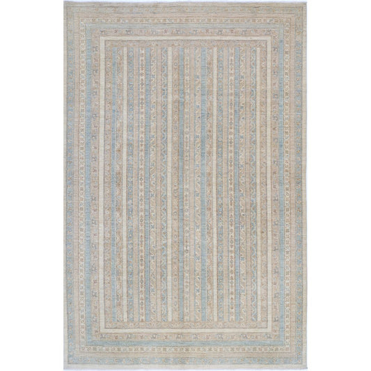 Serenity 6' 8" X 9' 10" Wool Hand-Knotted Rug 6' 8" X 9' 10" (203 X 300) / Multi / Multi