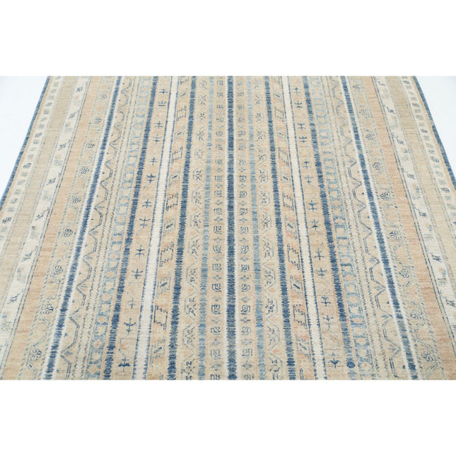 Shaal 5' 7" X 7' 8" Wool Hand-Knotted Rug 5' 7" X 7' 8" (170 X 234) / Multi / Multi