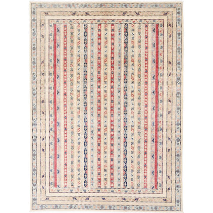 Shaal Hand-Knotted Wool Rug IVA0026941 - Natalia Rugs