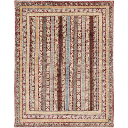 Shaal Hand-Knotted Wool Rug IVA0027625 - Natalia Rugs