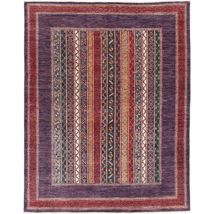 Shaal Hand-Knotted Wool Rug IVA0031221 - Natalia Rugs