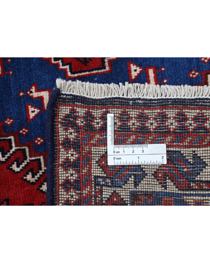 Shiraz 8' 3" X 12' 1" Hand Knotted Wool Rug 8' 3" X 12' 1" (251 X 368) / Red / Wool