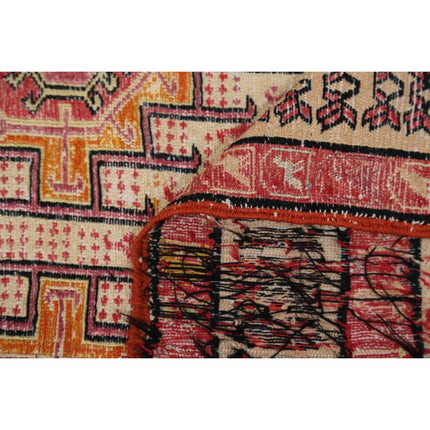 Silki Kilim 3' 6" X 5' 8" Silk Hand-Woven Kilim 3' 6" X 5' 8" (107 X 173) / Multi / Multi