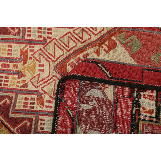 Silki Kilim 4' 1" X 6' 9" Silk Hand-Woven Kilim 4' 1" X 6' 9" (124 X 206) / Multi / Multi