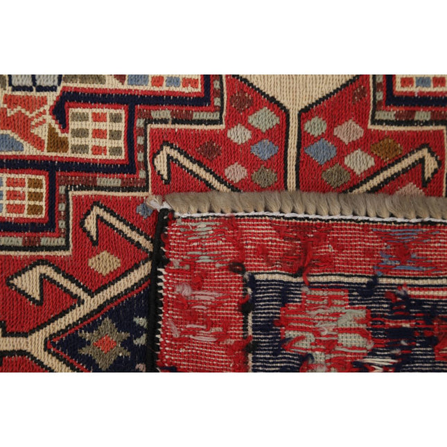 Silki Kilim 3' 11" X 7' 0" Silk Hand-Woven Kilim 3' 11" X 7' 0" (119 X 213) / Multi / Multi