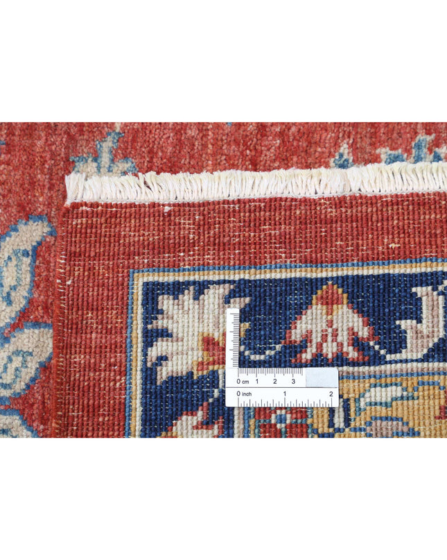 Sultanabad 9' 2" X 11' 10" Hand Knotted Wool Rug 9' 2" X 11' 10" (280 X 361) / Red / Wool