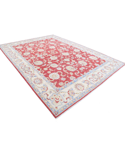 Sultanabad 8' 10" X 12' 0" Hand Knotted Wool Rug 8' 10" X 12' 0" (269 X 366) / Red / Wool