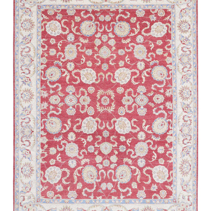 Sultanabad 8' 10" X 12' 0" Hand Knotted Wool Rug 8' 10" X 12' 0" (269 X 366) / Red / Wool