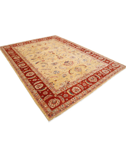 Sultanabad 8' 2" X 10' 8" Hand Knotted Wool Rug 8' 2" X 10' 8" (249 X 325) / Gold / Wool