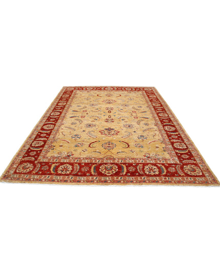 Sultanabad 8' 2" X 10' 8" Hand Knotted Wool Rug 8' 2" X 10' 8" (249 X 325) / Gold / Wool