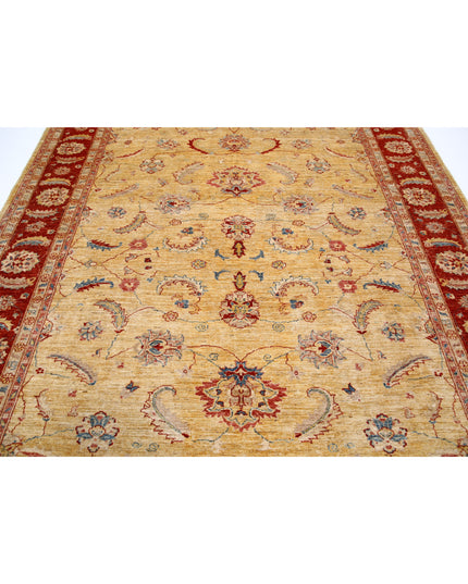 Sultanabad 8' 2" X 10' 8" Hand Knotted Wool Rug 8' 2" X 10' 8" (249 X 325) / Gold / Wool