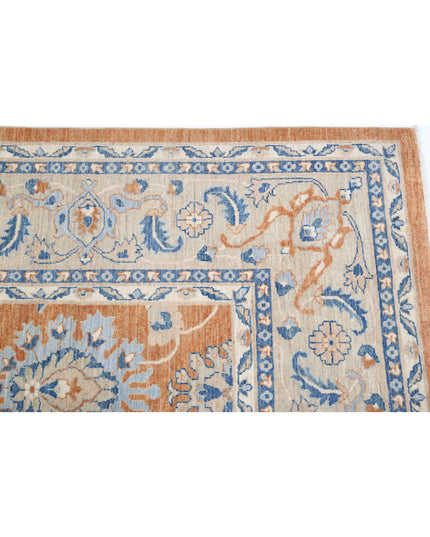 Sultanabad 8' 11" X 11' 8" Hand Knotted Wool Rug 8' 11" X 11' 8" (272 X 356) / Orange / Wool