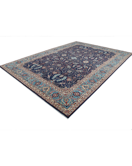 Sultanabad 9' 9" X 13' 6" Hand Knotted Wool Rug 9' 9" X 13' 6" (297 X 411) / Blue / Wool