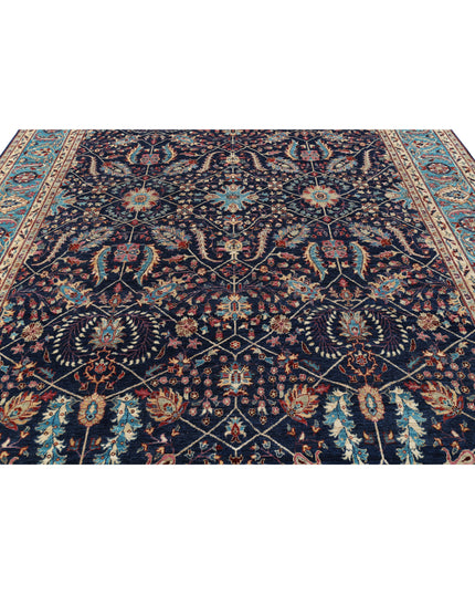 Sultanabad 9' 9" X 13' 6" Hand Knotted Wool Rug 9' 9" X 13' 6" (297 X 411) / Blue / Wool