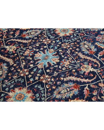 Sultanabad 9' 9" X 13' 6" Hand Knotted Wool Rug 9' 9" X 13' 6" (297 X 411) / Blue / Wool