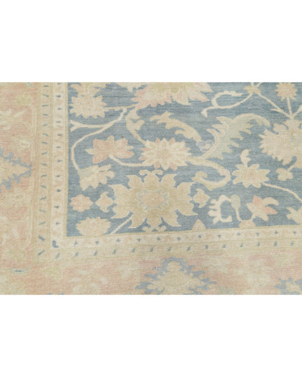 Sultanabad 7' 11" X 10' 7" Hand Knotted Wool Rug 7' 11" X 10' 7" (241 X 322) / Blue / Wool