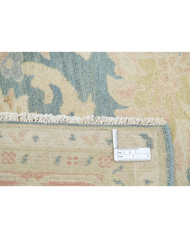 Sultanabad 7' 11" X 10' 7" Hand Knotted Wool Rug 7' 11" X 10' 7" (241 X 322) / Blue / Wool