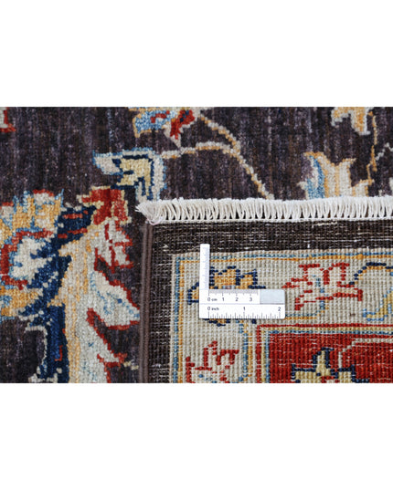 Sultanabad 6' 4" X 9' 2" Hand Knotted Wool Rug 6' 4" X 9' 2" (193 X 280) / Brown / Wool