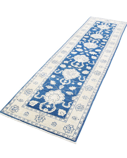 Sultanabad 2' 8" X 9' 9" Hand Knotted Wool Rug 2' 8" X 9' 9" (81 X 297) / Blue / Wool