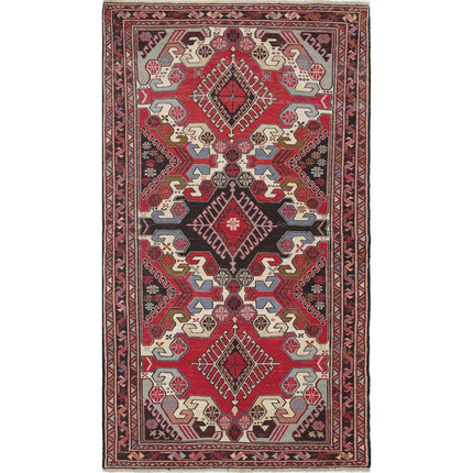 Sumak Kilim Hand-Woven Wool Kilim IVA0024227 - Natalia Rugs