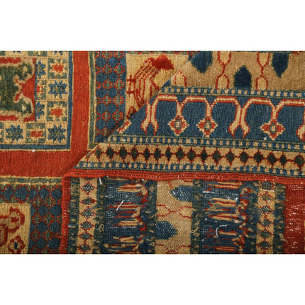 Sumak Kilim 5' 2" X 6' 10" Wool Hand-Woven Kilim 5' 2" X 6' 10" (157 X 208) / Multi / Multi