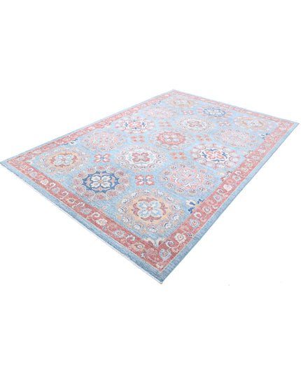 Suzani 4' 6" X 6' 7" Hand Knotted Wool Rug 4' 6" X 6' 7" (137 X 201) / Multi / Wool