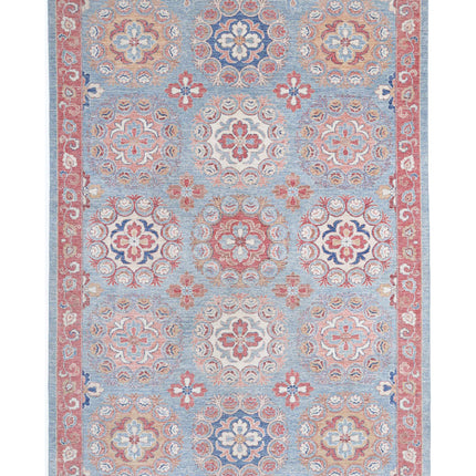 Suzani 4' 6" X 6' 7" Hand Knotted Wool Rug 4' 6" X 6' 7" (137 X 201) / Multi / Wool