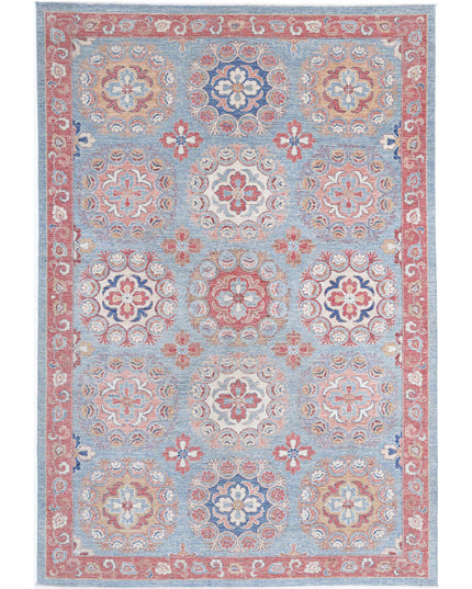 Suzani 4' 6" X 6' 7" Hand Knotted Wool Rug 4' 6" X 6' 7" (137 X 201) / Multi / Wool