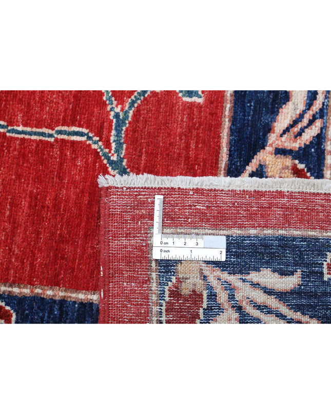 Suzani 7' 6" X 10' 0" Hand Knotted Wool Rug 7' 6" X 10' 0" (229 X 305) / Red / Wool