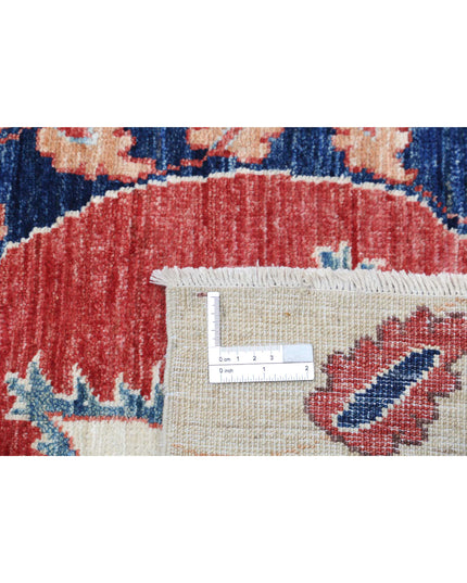 Suzani 6' 7" X 9' 7" Hand Knotted Wool Rug 6' 7" X 9' 7" (201 X 292) / Ivory / Wool