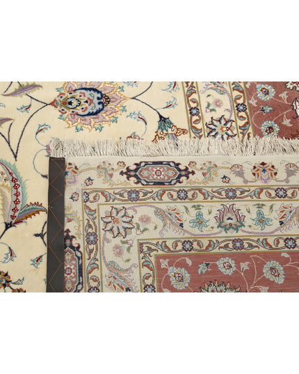 Tabriz 13' 0" X 16' 11" Hand Knotted Wool Rug 13' 0" X 16' 11" (396 X 516) / Ivory / Wool