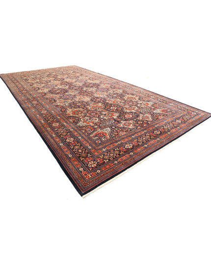 Tabriz 10' 10" X 20' 7" Hand Knotted Wool Rug 10' 10" X 20' 7" (330 X 627) / Beige / Wool