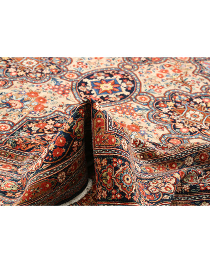 Tabriz 10' 10" X 20' 7" Hand Knotted Wool Rug 10' 10" X 20' 7" (330 X 627) / Beige / Wool