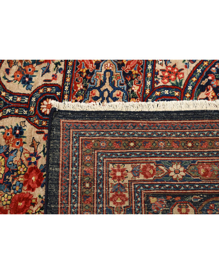 Tabriz 10' 10" X 20' 7" Hand Knotted Wool Rug 10' 10" X 20' 7" (330 X 627) / Beige / Wool