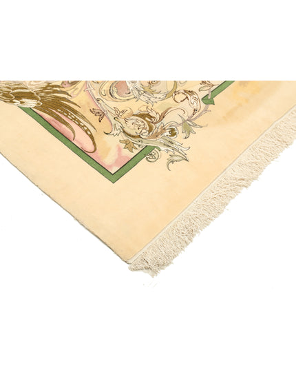 Tabriz 6' 4" X 4' 7" Hand Knotted Wool Rug 6' 4" X 4' 7" (193 X 140) / Gold / Wool