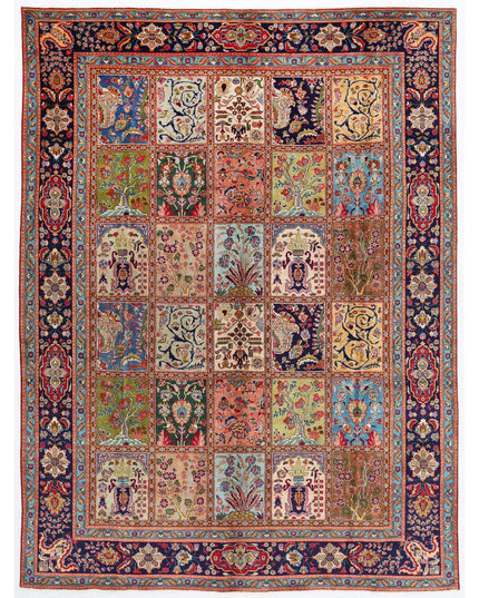 Tabriz 8' 2" X 11' 0" Hand Knotted Wool Rug 8' 2" X 11' 0" (249 X 335) / Multi / Wool
