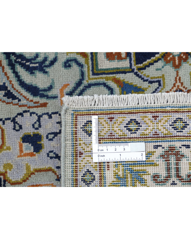 Tabriz 8' 1" X 11' 9" Hand Knotted Wool Rug 8' 1" X 11' 9" (246 X 358) / Grey / Wool