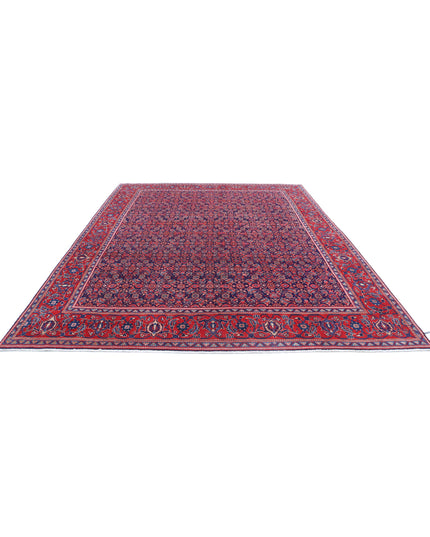 Tabriz 9' 7" X 12' 7" Hand Knotted Wool Rug 9' 7" X 12' 7" (292 X 383) / Blue / Wool