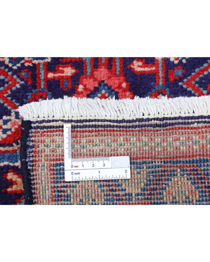 Tabriz 9' 7" X 12' 7" Hand Knotted Wool Rug 9' 7" X 12' 7" (292 X 383) / Blue / Wool