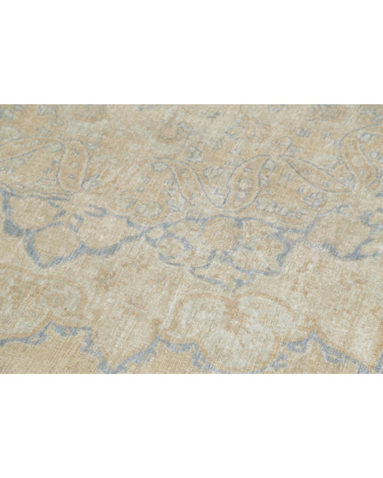 Tabriz 12' 4" X 19' 5" Hand Knotted Wool Rug 12' 4" X 19' 5" (376 X 592) / Taupe / Wool