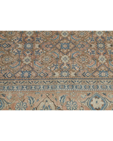 Tabriz 9' 7" X 12' 7" Hand Knotted Wool Rug 9' 7" X 12' 7" (292 X 383) / Taupe / Wool
