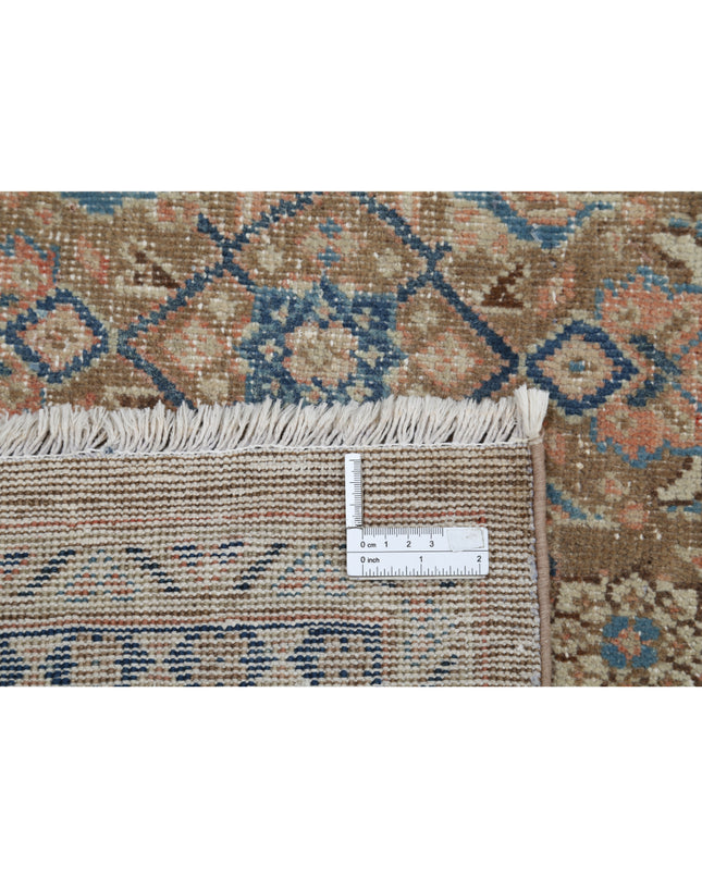Tabriz 9' 7" X 12' 7" Hand Knotted Wool Rug 9' 7" X 12' 7" (292 X 383) / Taupe / Wool