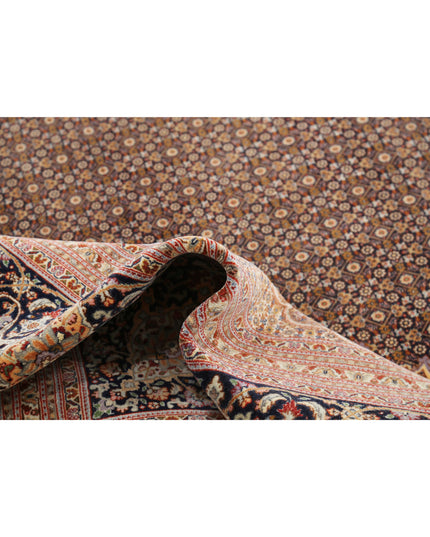 Tabriz 11' 5" X 15' 10" Hand Knotted Wool Rug 11' 5" X 15' 10" (348 X 482) / Black / Wool