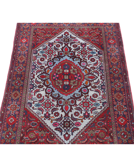 Tabriz 2' 7" X 4' 1" Hand Knotted Wool Rug 2' 7" X 4' 1" (79 X 124) / Red / Wool